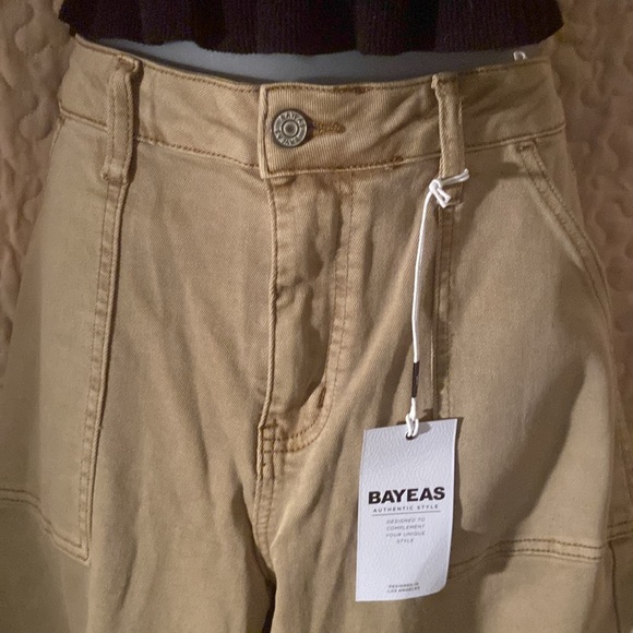 Bayeas Raw Hem Wide Leg Jeans, size 29, B003 - Picture 5 of 9